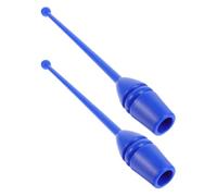 CHILDWEET Bastoncini da Ginnastica Ritmica in Plastica Blu Set da 2 Accessori per Danza e Fitness Attività Sana