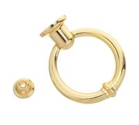 CHILDWEET Battente Porta in Lega di Zinco Resistente Design Moderno Minimalista Anello Classico per Sicurezza Casa e Ufficio Montaggio Facile