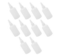 CHILDWEET Bottiglie di Plastica Riutilizzabili per Progetti Fai-da-Te 20 Pezzi da 100ml, Flaconi di Pigmento Traslucidi per Miscelazione Colori Personalizzati e Riparazioni Domestiche