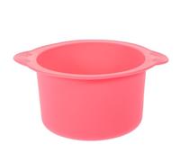 CHILDWEET Ciotola Scaldacera in Silicone Rosa 400ml per Depilazione Professionale, Resistente al Calore, Facile da Pulire, Esperienza di Ceretta Liscia e Confortevole