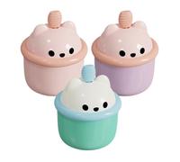 CHILDWEET Creatore di Bolle Detergente per Viso 3 Pezzi, Flacone Erogatore di Schiuma Portatile Pompa, Tazze Schiumogene Colorate per Pulizia Profonda e Uso Domestico