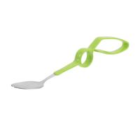 CHILDWEET Cucchiaio Adattivo per Anziani in Acciaio Inossidabile e Plastica, Leggero e Facile da Pulire, Utensile Anti-vibrazione per Pasti Autonomi a Casa in Istituti