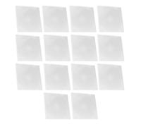 CHILDWEET Custodie Trasparenti per CD Singole in Plastica 10 Pezzi Chiusura Risvolto, Scatole Portatili per Dvd per Conservazione e Numerazione Dischi