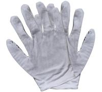 CHILDWEET Guanti da Massaggio Elastici in Cotone Riutilizzabili per Riflessologia Palmare Superficie Liscia e Morbida, 1 Paio per Relax e Benessere delle Mani