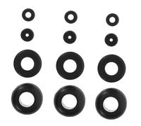 CHILDWEET Kit di 40 Tappi Passacavo in Silicone Nero, Protezione Antipioggia e Resistente al Fuoco per Gestione e Organizzazione Cavi Elettrici