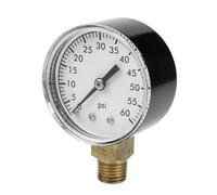 CHILDWEET Manometro per Piscina da 50 Mm in Lega Robusta, Manometro per Pressione Acqua Filtro Piscina 0-60 Psi 1/4npt, Strumento Durevole per Controllo Pressione Spa e Giardino