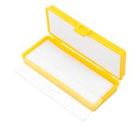 CHILDWEET Micrometro di Calibrazione per Microscopio con Righello Obiettivo Resistente e Preciso Strumento di Misura Portatile per Scienze e Laboratori Adatto Varie Applicazioni di