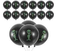 CHILDWEET Palloncini a Tema Alieno per Festa di Compleanno, Lattice Resistente e Duraturo, Confezione da 100 Pezzi per Decorazioni Shower e Spazio