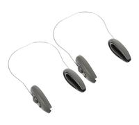 CHILDWEET Paraorecchie per Tintura Capelli 2Pezzi, Copri Orecchie in Gomma, Protezione Orecchio per Uso Professionale, Confezione da 2, Stili multipli Stili multipli