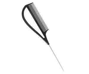 CHILDWEET Pettine a Coda in Acciaio e Plastica per Styling Chioma, Strumento Multifunzionale per Divisione e Tintura, Leggero e Resistente, per Salone e Uso Domestico