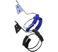 CHILDWEET Porta Asciugacapelli da Parete Risparmio Spazio Colore Casuale in Acciaio Inossidabile 2 Pezzi, Organizer per Phon e Arricciacapelli per Bagno o Spogliatoio