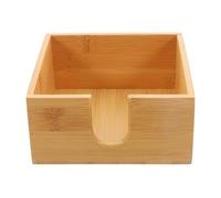 CHILDWEET Porta Fazzoletti Quadrato in Bambù Multifunzione, Custodia per Fazzoletti Leggera e Decorativa, Scatola Porta Tovaglioli per Cucina, Soggiorno e Camera da Letto