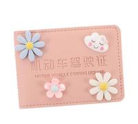 CHILDWEET Portafoglio Per Patente Di Guida Custodia Creativa e Pratica Design Carino Con Slot Per Carte Protezione Contro Usura e Danni Per Conservare Contante e Monete