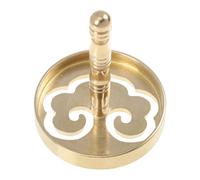 CHILDWEET Pressa Incenso in Rame con Funzione di Pressatura della Cenere, Design Creativo Oro, Strumento per Bar e Sala Yoga, Accessorio per Realizzazione Incenso