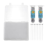 CHILDWEET Scatola per Campioni Entomologici in Plastica Trasparente con Coperchio e Spilli, per Esposizione Insetti e Esperimenti Biologici, Set Completo