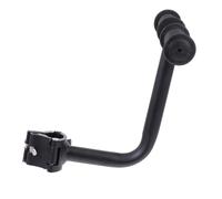 CHILDWEET Set 1 Bracciolo Posteriore per Bicicletta, Accessorio Nero in Lega di Alluminio e Plastica, Design Spesso Facile da Installare per Bici
