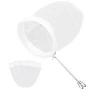 CHILDWEET Set da 1 Sacchetto Filtro Riutilizzabile per Tè e Caffè in Cotone Cordoncino, Resistente e Artigianale, per Preparare Bevande Filtrate in Casa