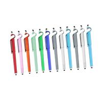CHILDWEET Set da 12 Penne Touch Screen Capacitive Supporto Cellulare, Materiale Abs e As, Scrittura Scorrevole e Eco-sostenibile, Stile Semplice e Adatto a Libri e Schermi Colore Casuale