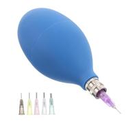 CHILDWEET Set Strumenti Ceramica, Flacone Comprimibile Blu in Plastico e Metallo, Applicatore di Precisione per Smalto e Utensili per Argilla, Kit per Lavori Creativi su Ceramica