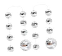 CHILDWEET Sfere Da Discoteca Specchio Sospese in Decorazioni Riflettenti Per Feste Accessorio Per Ktv Sala Da Ballo Bar e Casa