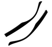 CHILDWEET Stanghetta per Occhiali da Vista e Sole in Materiale Tr90, Coppia di Aste Doppia Dentatura per Riparazione Parti di Occhiali, Larghezza 9,5 MM