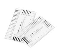 CHILDWEET Strumento di Misurazione Linea 2 Pezzi per Rilevamento Difetti e Ispezione Spot su Pellicole Flessibili, per Analisi Fotografica e Stampa