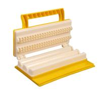 CHILDWEET Strumento per Spiedini di Carne Barbecue Portatile, Creatore di Spiedini a Doppio Ordine in Acciaio Durevole, Accessorio per Grigliate e Picnic Outdoor