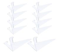 CHILDWEET Supporto Chic Gioco per Trasparente da e Carte Plastica 10 Pezzi Design Unico Porta Carte da Tavolo per Vetrine e Musei