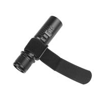CHILDWEET Torcia Subacquea Ricaricabile Ipx8 18650 300-400lm con Strap Nero