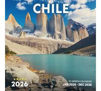 Chile 2026 Calendar: Stunning Landscapes from Desert to Glacier