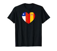Chile and Spain: United Friendship Pride Maglietta