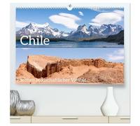 Chile - Facetten landschaftlicher Vielfalt (hochwertiger Premium Wandkalender 2026 DIN A2 quer), Kunstdruck in Hochglanz: Torres del Paine und ... durch die majestätischen Landschaften Chiles