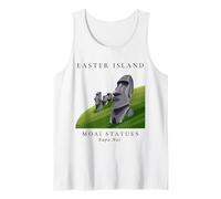 ChileTourist Souvenir Rapa NUI Island Siti archeologici Canotta