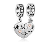 Chili Jewelry Ciondolo a forma di cuore, compatibile con braccialetti Pandora, Metallo, rame.
