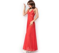 Chilirose - cr 3883 babydoll lunga rosso s/m