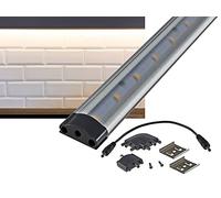 ChiliTec Apparecchio sottopensile a LED SMD, lunghezza 80cm, colore della luce bianco caldo, accessori completi