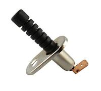 ChiliTec Interruttore a pressione per porta universale, apertura a contatto (1 pezzo, grigio, pulsante, pulsante di pressione, pulsante di accensione, AUF-AN)