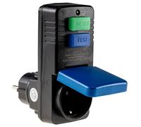 ChiliTec Interruttore di protezione personale protezione differenziale per presa 230V interruttore esterno 30ms I separazione bipolare 30mA IP44 protezione contro le scosse elettriche