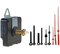 ChiliTec Movimento Movimento al quarzo 32mm Stelo lungo Kit movimento stelo lungo per orologio da parete fai da te Orologio da cucina Kit di riparazione orologio di ricambio