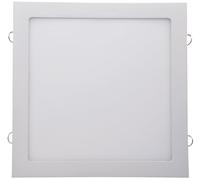 ChiliTec Pannello LED quadrato da incasso a soffitto 30x30 cm, 20 mm, 24 W, 2200 lumen, 230 V, 4200 K, telaio bianco