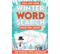 Chill and Cheer: Winter Word Search Book for Adults , Puzzles for Relaxation and Stress Relief