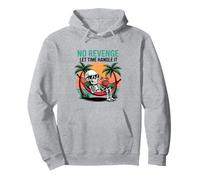 Chill Art con Karma Pazienza Vacanza Vibes Zen Halloween Felpa con Cappuccio