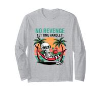 Chill Art con Karma Pazienza Vacanza Vibes Zen Halloween Maglia a Manica