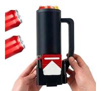 Chill Beverage Wrap, Frost Grip Carrier, Ice Retention Holder, 2 Can Cooling Sleeve Refillable for Long Lasting Drink Chilling Cooler Holder Tailgating Outdoor Sports Beach Party Road Trips