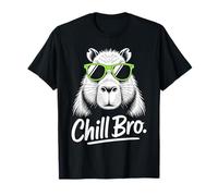 Chill Bro Capybara Pigiama Costume Capibara Maglietta