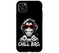 CHILL BRO - Cool monkey with sunglasses gaming funny gamer Custodia per iPhone 11 Pro Max