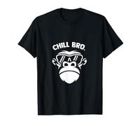 Chill Bro - Cool Scimmia con occhiali da sole Maglietta