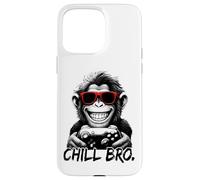 CHILL BRO - N Cool monkey with sunglasses gaming funny gamer Custodia per iPhone 15 Pro Max