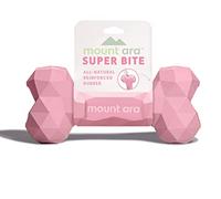 chill by mount ara Super BITE - Giocattolo da masticare per cani, riempibile in gomma, senza BPA, per masticatori aggressivi, giocattolo per cani con burro di arachidi