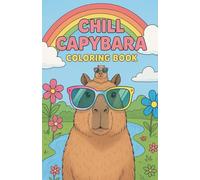 Chill Capybara Coloring Book